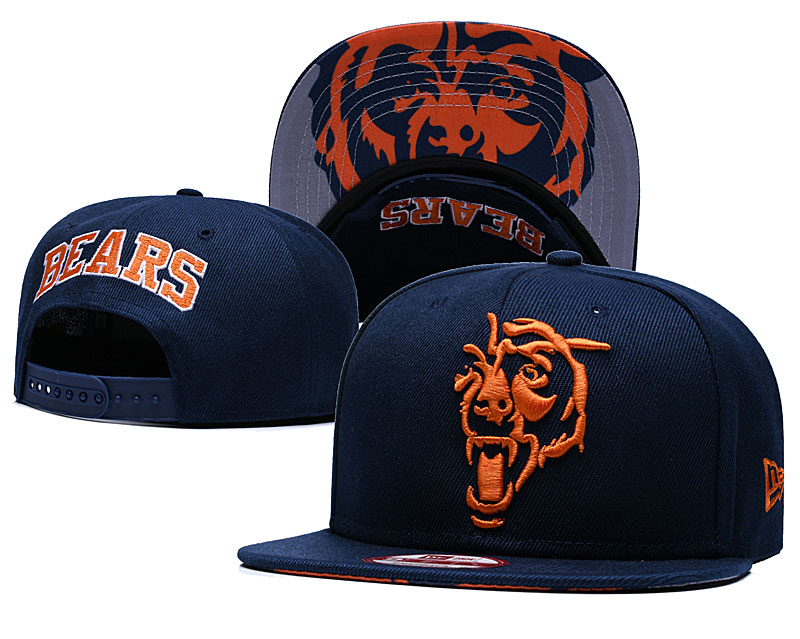 2020 NFL Chicago Bears hat->nfl hats->Sports Caps